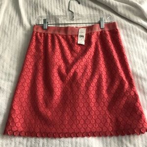 NWT Loft Floral Lace Medium Skirt